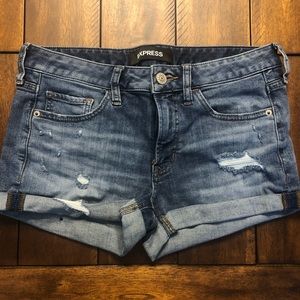 Express Jean Shorts